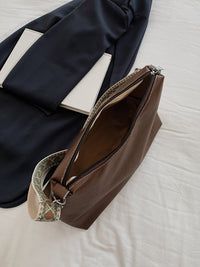 Thumbnail for PU Leather Geometric Pattern Strap Shoulder Bag