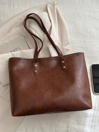 Thumbnail for PU Leather Medium Shoulder Bag