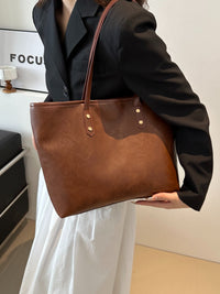 Thumbnail for PU Leather Medium Shoulder Bag