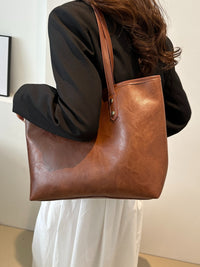 Thumbnail for PU Leather Medium Shoulder Bag