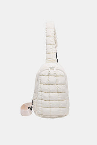 Thumbnail for Quilted Nylon Crossbody Bag