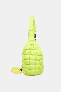 Thumbnail for Quilted Nylon Crossbody Bag