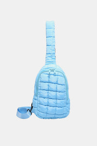 Thumbnail for Quilted Nylon Crossbody Bag