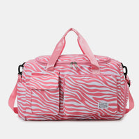 Thumbnail for Oxford Cloth Animal Print Travel Bag