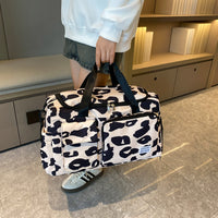 Thumbnail for Oxford Cloth Animal Print Travel Bag