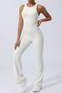 Thumbnail for Crisscross Wide Strap Sleeveless Jumpsuit