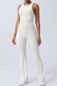 Thumbnail for Crisscross Wide Strap Sleeveless Jumpsuit