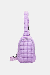 Thumbnail for Quilted Nylon Crossbody Bag