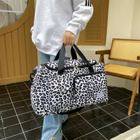Thumbnail for Oxford Cloth Animal Print Travel Bag