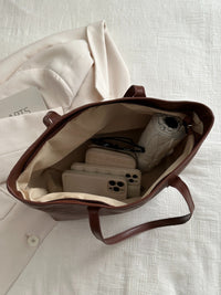 Thumbnail for PU Leather Medium Shoulder Bag