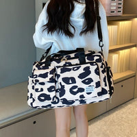Thumbnail for Oxford Cloth Animal Print Travel Bag