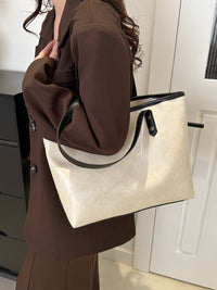 Thumbnail for PU Leather Medium Shoulder Bag