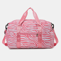 Thumbnail for Oxford Cloth Animal Print Travel Bag