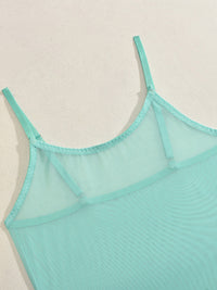 Thumbnail for Mesh Bodysuit With Stockings