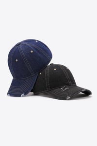 Thumbnail for Distressed Adjustable Baseball Cap