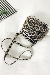 Thumbnail for PU Leather Crossbody Bag with Fringe