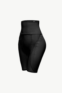 Thumbnail for Full Size High Waisted Pull-On Shaping Shorts