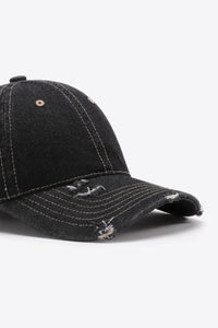 Thumbnail for Distressed Adjustable Baseball Cap
