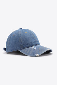 Thumbnail for Distressed Adjustable Baseball Cap
