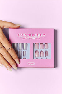 Thumbnail for SO PINK BEAUTY Press On Nails 2 Packs