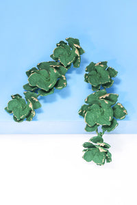 Thumbnail for Flower Shape Zinc Alloy Dangle Earrings