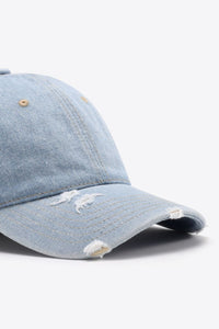 Thumbnail for Distressed Adjustable Baseball Cap