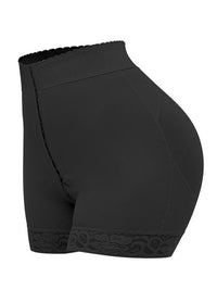 Thumbnail for Full Size Lace Detail Hook-and-Eye Shaping Shorts