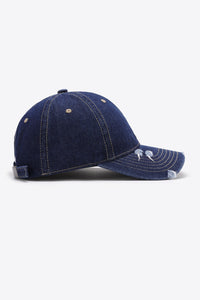 Thumbnail for Distressed Adjustable Baseball Cap