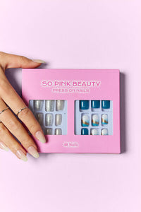 Thumbnail for SO PINK BEAUTY Press On Nails 2 Packs