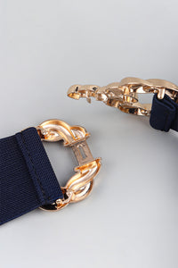 Thumbnail for Zinc Alloy Buckle Elastic Belt