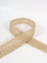 Thumbnail for Irregular Buckle Braid Belt