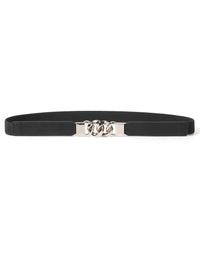 Thumbnail for Zinc Alloy Buckle Elastic PU Belt
