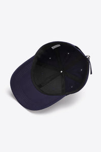 Thumbnail for Plain Adjustable Cotton Baseball Cap