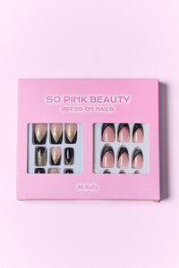 Thumbnail for SO PINK BEAUTY Press On Nails 2 Packs