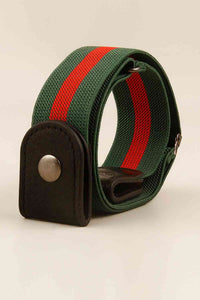 Thumbnail for PU Elastic Snap Closure Belt