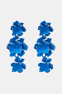Thumbnail for Flower Shape Zinc Alloy Dangle Earrings
