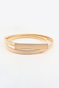 Thumbnail for Elastic Iron Skinny Belt