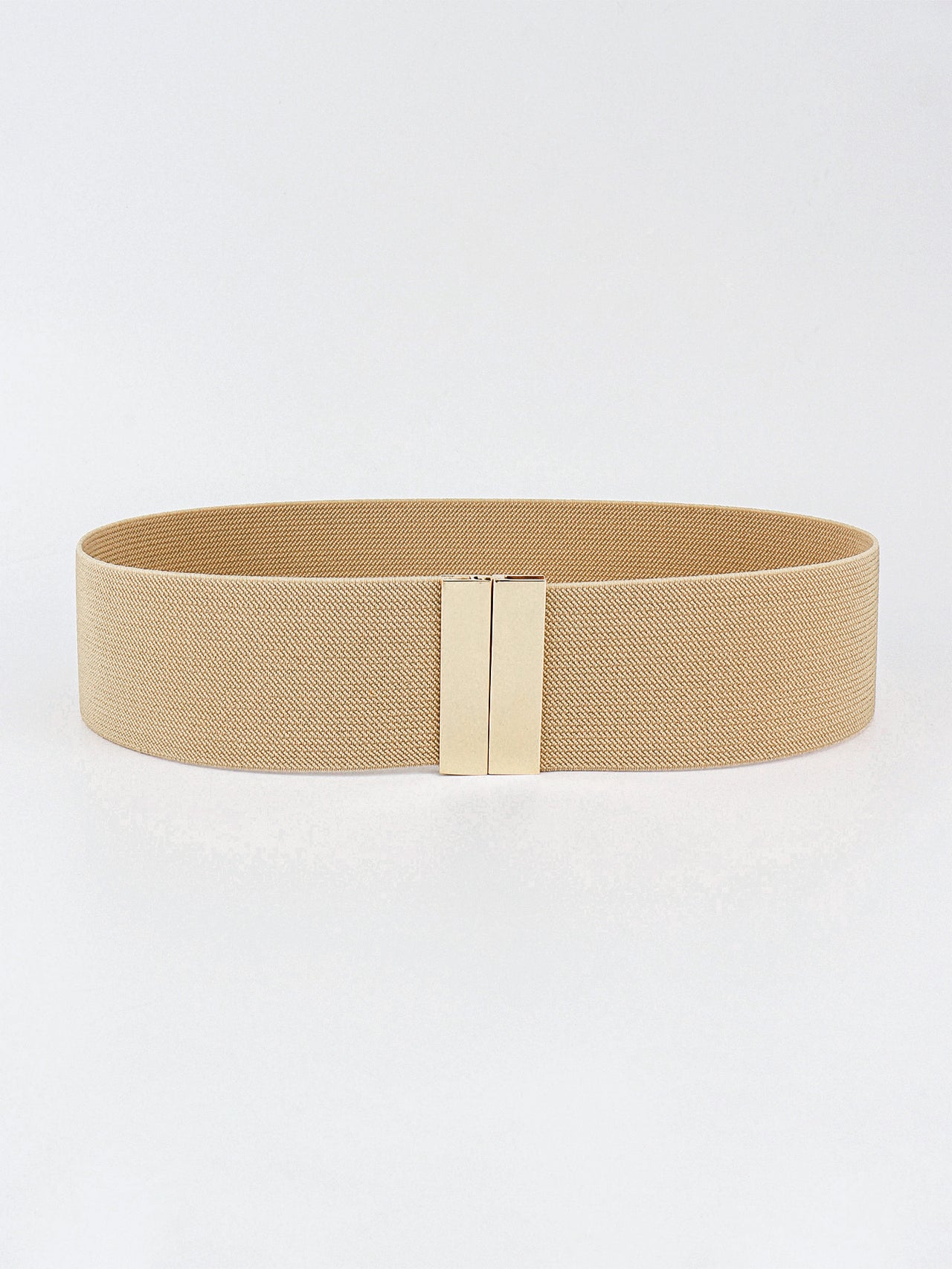 Alloy Buckle Elastic Belt