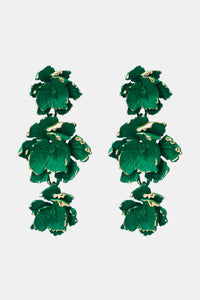 Thumbnail for Flower Shape Zinc Alloy Dangle Earrings