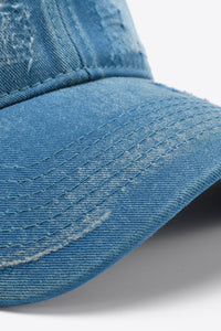 Thumbnail for Distressed Adjustable Baseball Cap