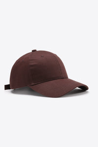 Thumbnail for Plain Adjustable Cotton Baseball Cap