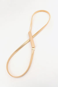 Thumbnail for Elastic Iron Skinny Belt