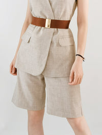 Thumbnail for Alloy Buckle Elastic Belt