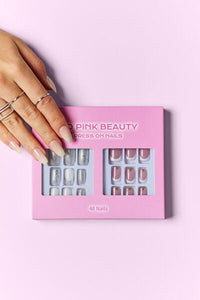 Thumbnail for SO PINK BEAUTY Press On Nails 2 Packs