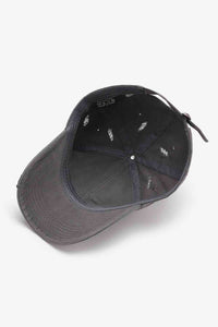 Thumbnail for Distressed Adjustable Baseball Cap
