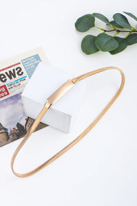 Thumbnail for Elastic Iron Skinny Belt