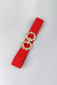 Thumbnail for Zinc Alloy Buckle Elastic Belt