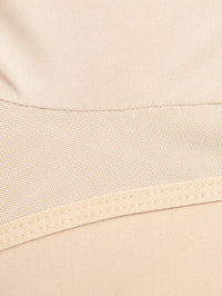 Thumbnail for Full Size Zip Up Lace Detail Long Sleeve Shapewear