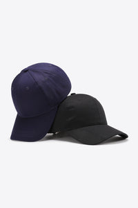 Thumbnail for Plain Adjustable Cotton Baseball Cap