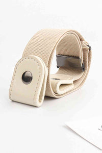 Thumbnail for PU Elastic Snap Closure Belt